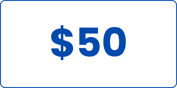 $50